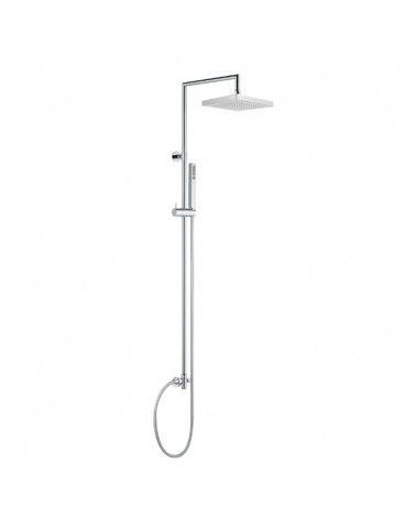 Colonne de douche Techno Aquaelite de tête 200 x 200 mm ABS chromé