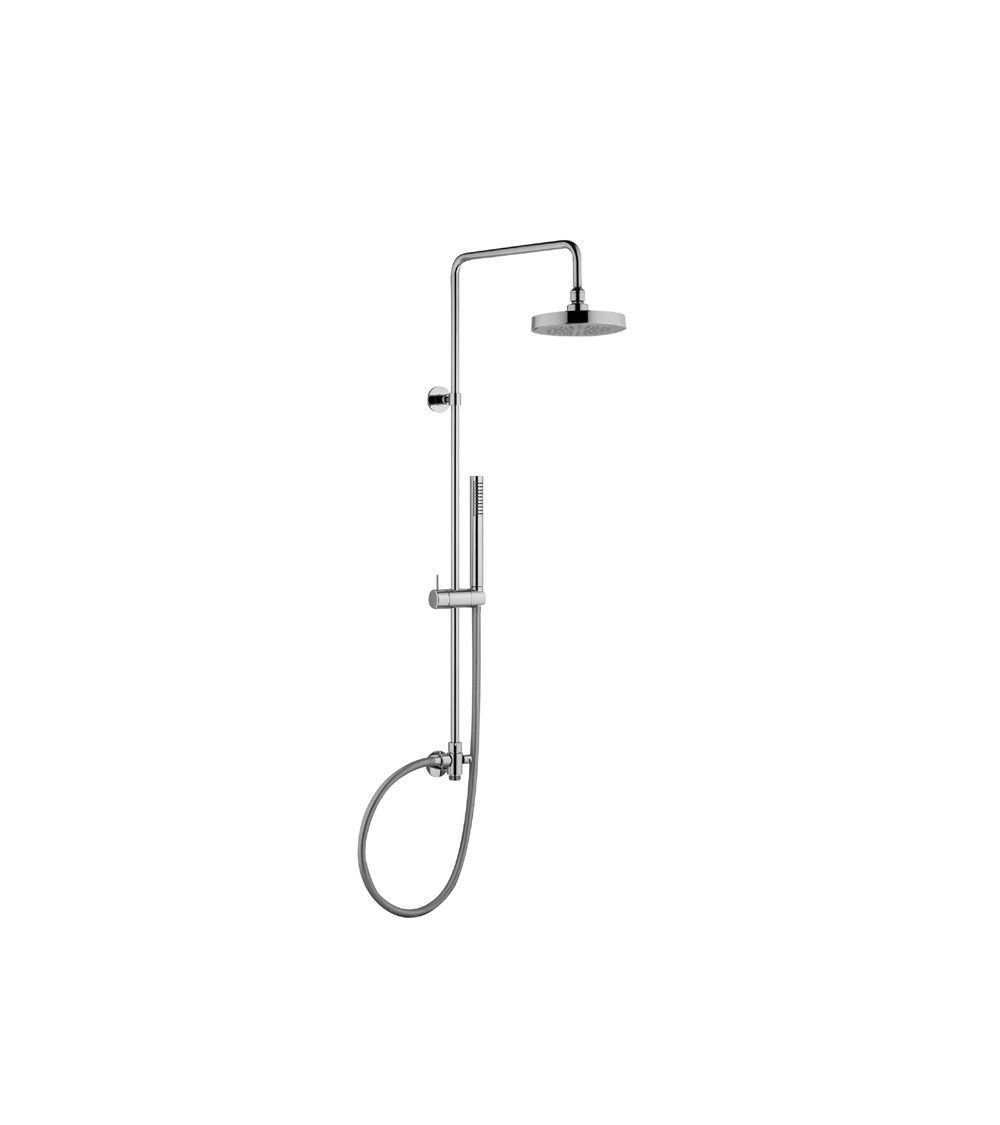 Colonne de douche Basic Aquaelite de tête 160 mm ABS chromé