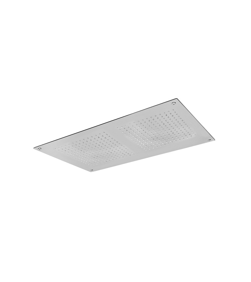 Plafond de douche à encastrer à faux plafond Rock Aquaelite 490 x 350 mm