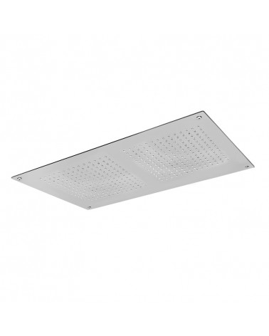 Plafond de douche à encastrer à faux plafond Rock Aquaelite 490 x 350 mm