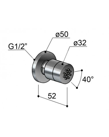 Body-jet latéral Mate Hotbath