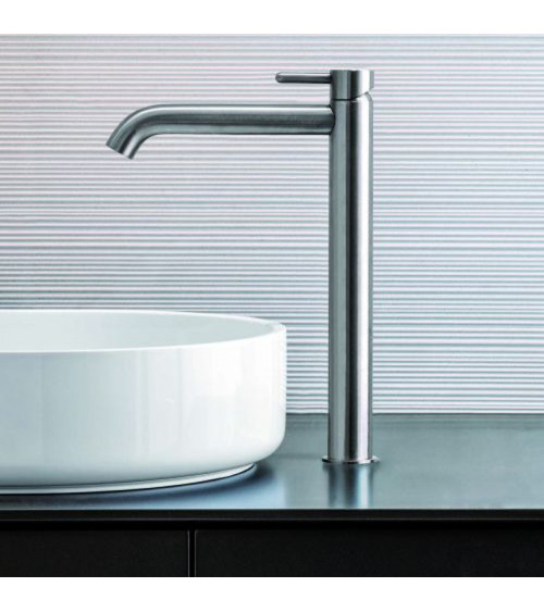 Mitigeur lavabo mi-haut IX Cristina Ondyna inox aisi 316L