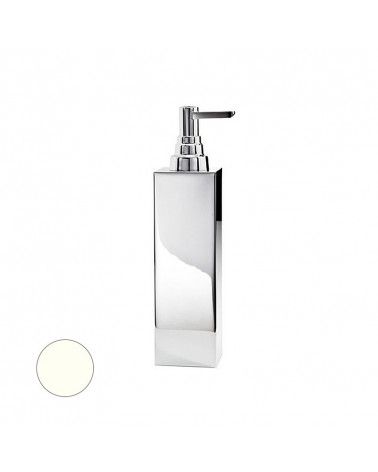 Distributeur de savon blanc mat à poser 230ml - DW 315