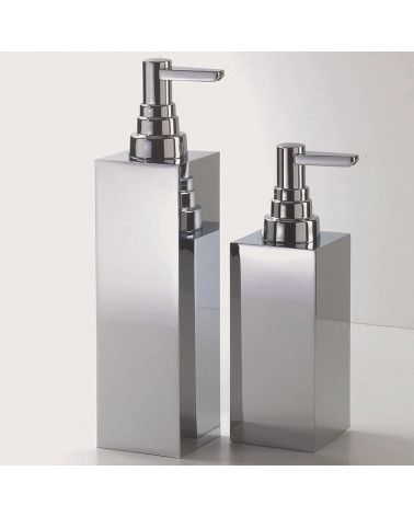 Distributeur de savon en nickel satiné à poser 230ml - DW 315 - Decor Walther